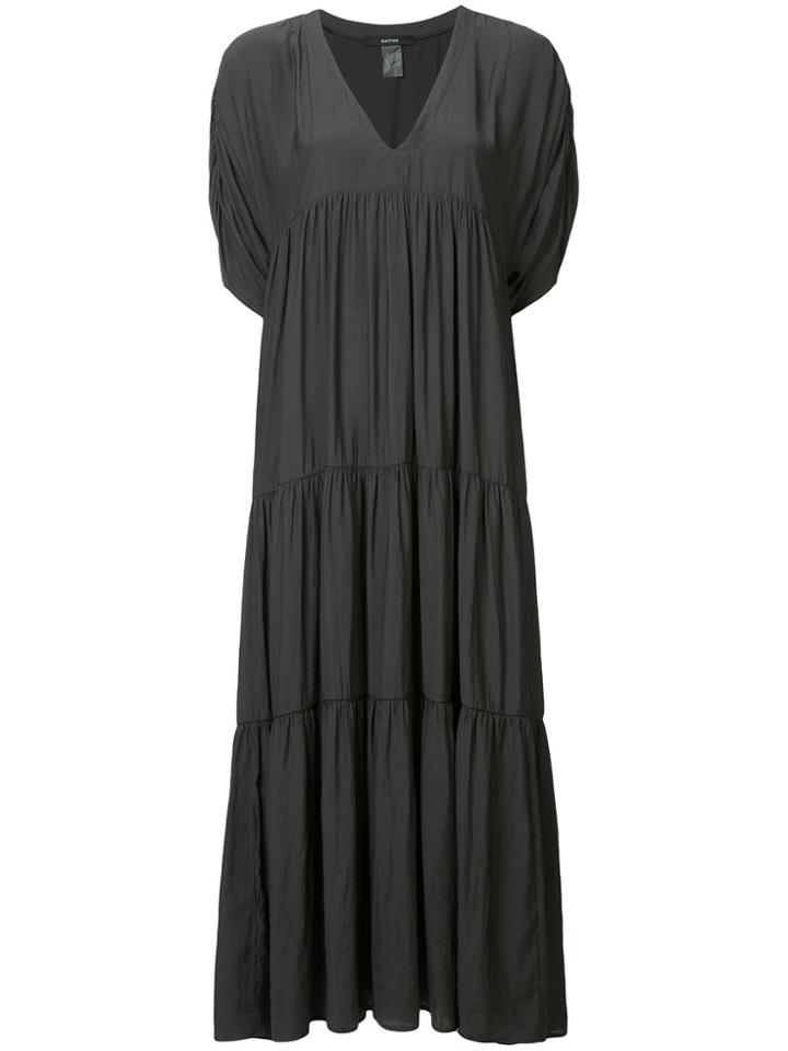 Smythe Tiered Maxi Dress - Blue