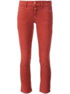 Closed Stretch Skinny Cropped Trousers