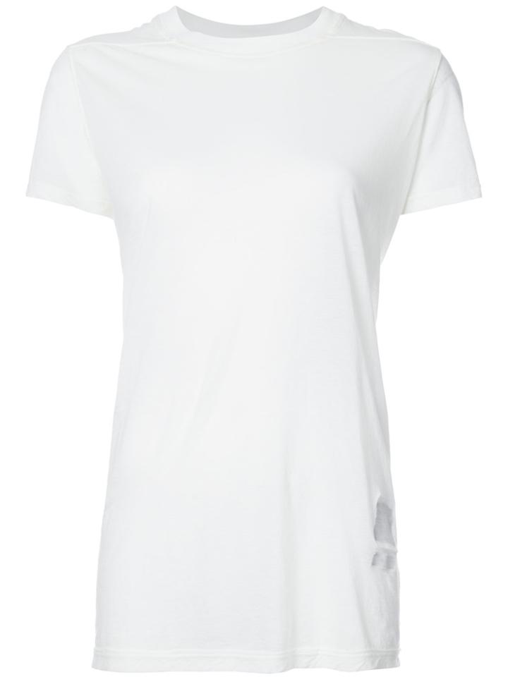 Rick Owens Drkshdw Crew Neck Level T-shirt - White