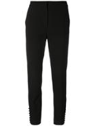 Max Mara Tapered Slim Fit Trousers - Black