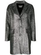 Moschino Sequin Embellished Coat - Metallic