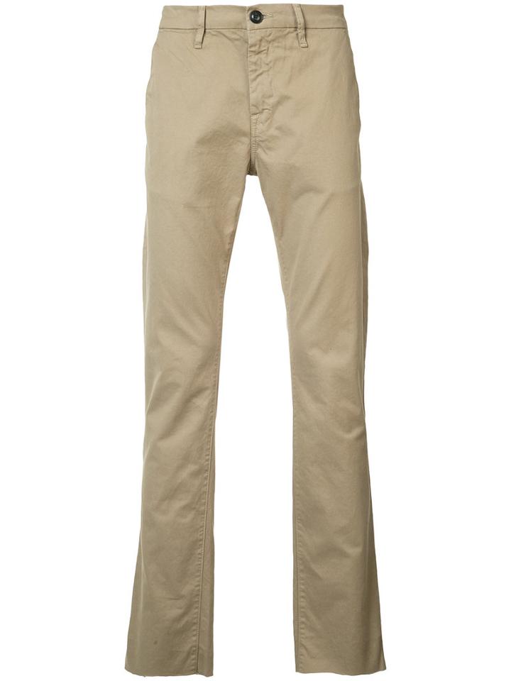 Frame Denim - Chino Trousers - Men - Cotton/spandex/elastane - 30, Brown, Cotton/spandex/elastane