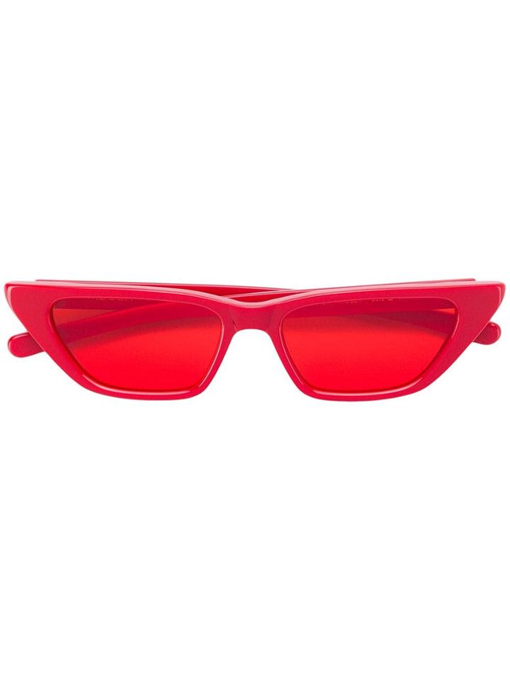 Ambush Cat Eye Frame Sunglasses - Red