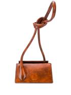 Yuzefi Brush Print Mini Bag - Brown