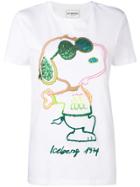 Iceberg Embroidered Snoopy T-shirt - White