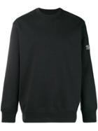 Thames Printed Sweater - Black