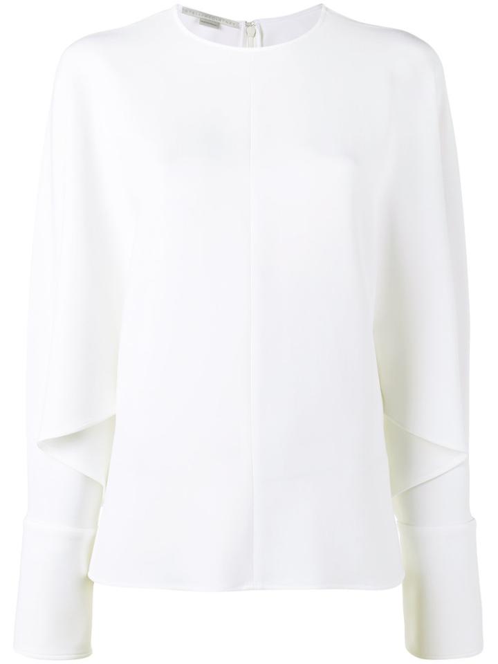 Stella Mccartney Draped Sleeve Blouse - White
