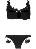 Amir Slama Embellished Bikini Set - Black