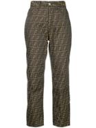 Fendi Vintage Fendi Zucca Pattern Long Pants - Unavailable