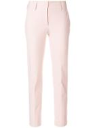 Piazza Sempione Cropped Trousers - Pink & Purple