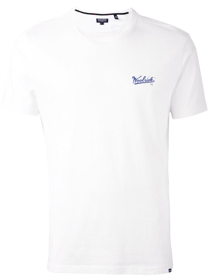 Woolrich - Logo Printed T-shirt - Men - Cotton - Xl, White, Cotton