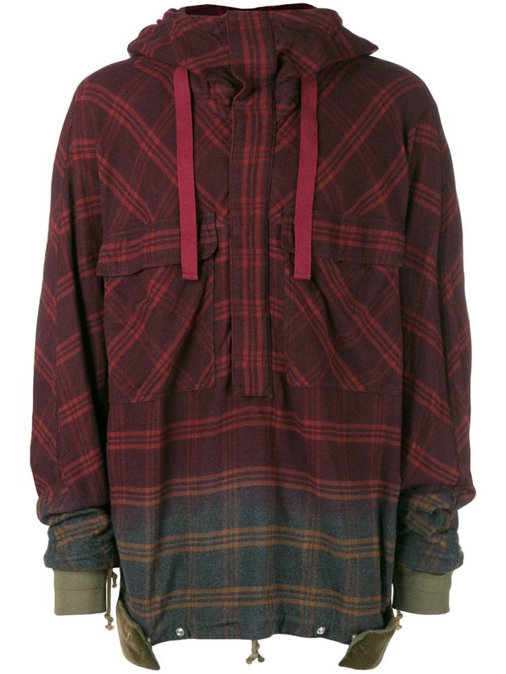 Sacai Checkered Hoodie