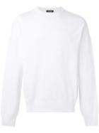 Raf Simons - Classic Sweatshirt - Men - Linen/flax/polypropylene - L, White, Linen/flax/polypropylene