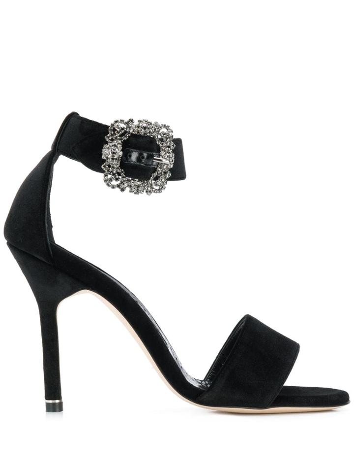 Manolo Blahnik Sanghal Sandals - Black