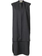 Ports 1961 Plaid Shirt Dress - Grey