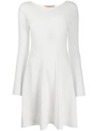 Twin-set Mini Swing Dress - White