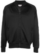Palm Angels Sleek Varsity Track Jacket - Black