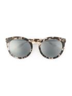 Dolce & Gabbana Printed Oval Frame Sunglasses
