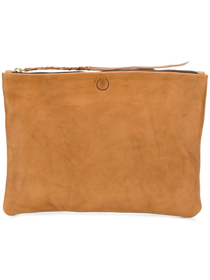 Caravana Chimalma Clutch Bag - Brown