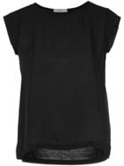 Egrey Short Sleeves Blouse - Black