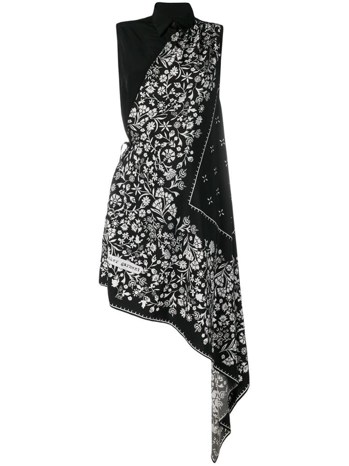 Maison Martin Margiela Vintage 2000's Asymmetric Top - Black