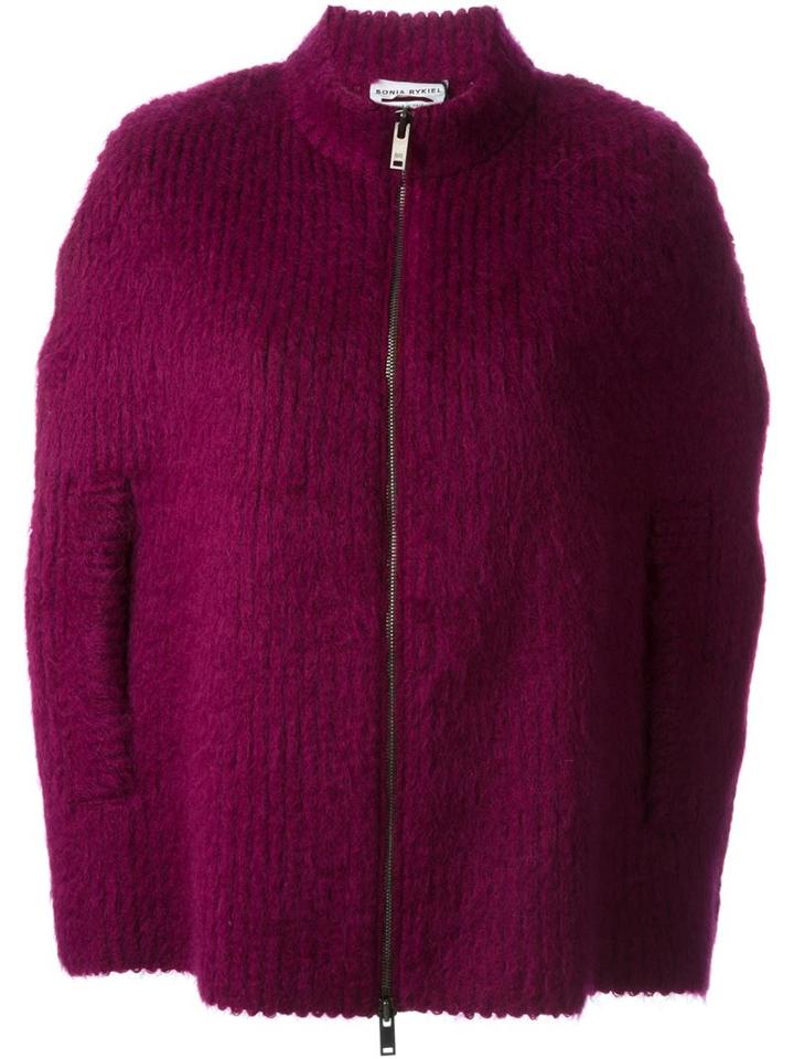 Sonia Rykiel Knit Zipped Caped