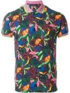 Etro Toucan Print Polo Shirt