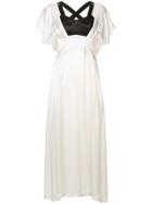 Toga Two-tone Maxi Dress - White