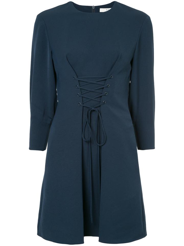 Tibi Corset-style Dress - Blue