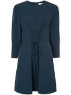 Tibi Corset-style Dress - Blue