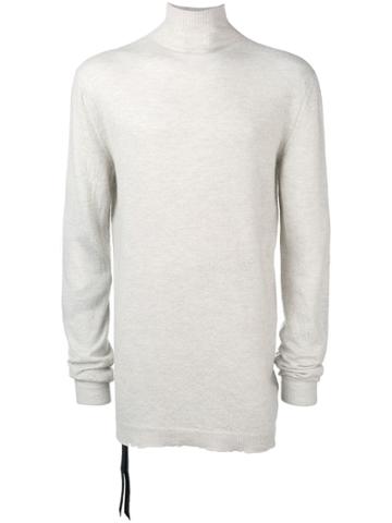 Unravel Project Oversized Cashmere Sweater - Grey