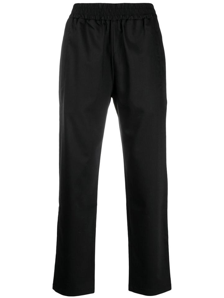 Represent Elastic Waist Trousers - Black