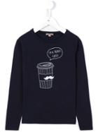 Emile Et Ida - French Coffee Print T-shirt - Kids - Cotton - 2 Yrs, Blue