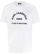 Karl Lagerfeld 3d Logo T-shirt - White