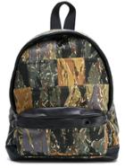 Palm Angels Patch Camouflage Backpack - Green
