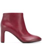 Del Carlo High Heel Boots - Red