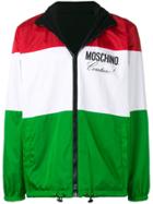 Moschino Paneled Track Jacket - Red