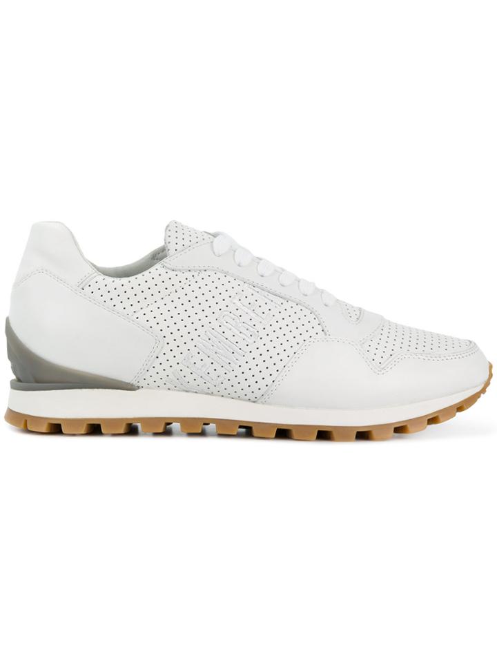 Dirk Bikkembergs Punch Hole Detail Sneakers - Unavailable