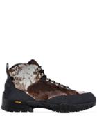 1017 Alyx 9sm Black And Brown Camo Pony Skin Boots