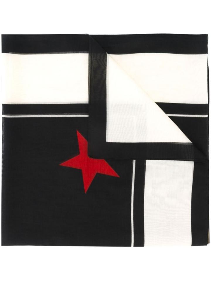 Givenchy Rottweiler Print Scarf, Women's, Silk/cotton