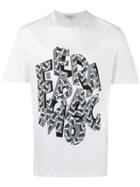 Salvatore Ferragamo Letter Print T-shirt - White