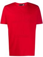 Love Moschino Embossed T-shirt - Red