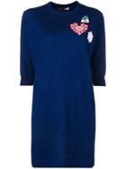 Love Moschino Loose Fitted Dress - Blue