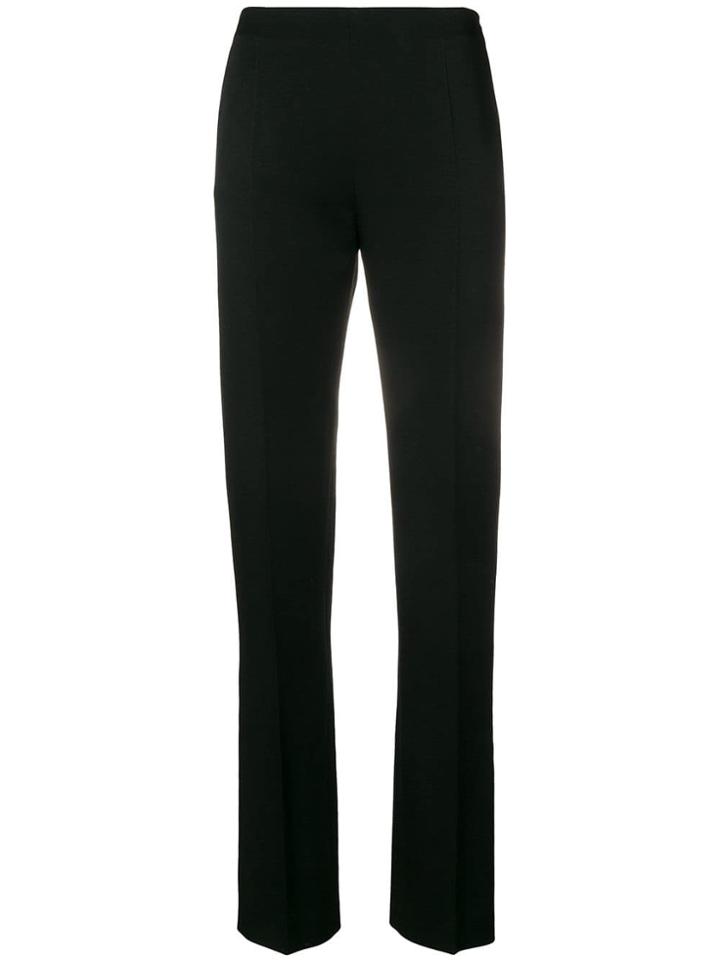 Valentino Slim Fit Tailored Trousers - Black