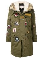 Peuterey Multi Patch Parka - Green