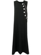 Vivetta Face Outline Flared Dress - Black