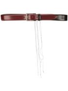 Magliano Stitched Double Belt - Red
