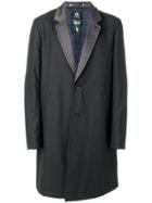 Ps By Paul Smith Single Breasted Coat - Grey