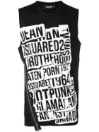 Dsquared2 Dean And Dan Tank Top - Black