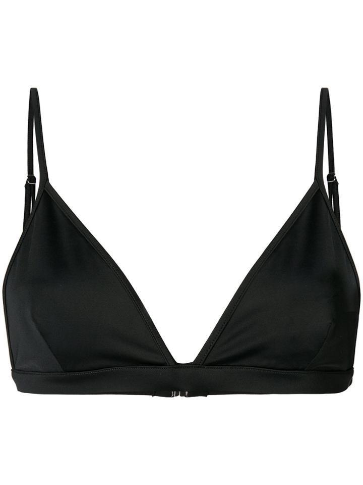 Versus Triangle Bikini Top - Black